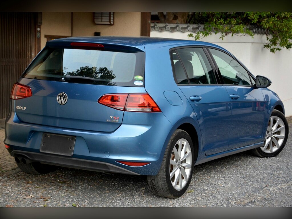 Volkswagen Golf 1.4 Tsi-hi Line -Leather-adaptive Cruise KE13ZLY Blue #6