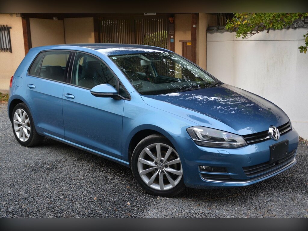 Volkswagen Golf 1.4 Tsi-hi Line -Leather-adaptive Cruise KE13ZLY Blue #4