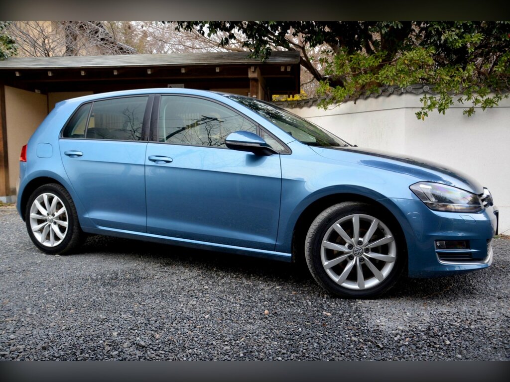 Volkswagen Golf 1.4 Tsi-hi Line -Leather-adaptive Cruise KE13ZLY Blue #5