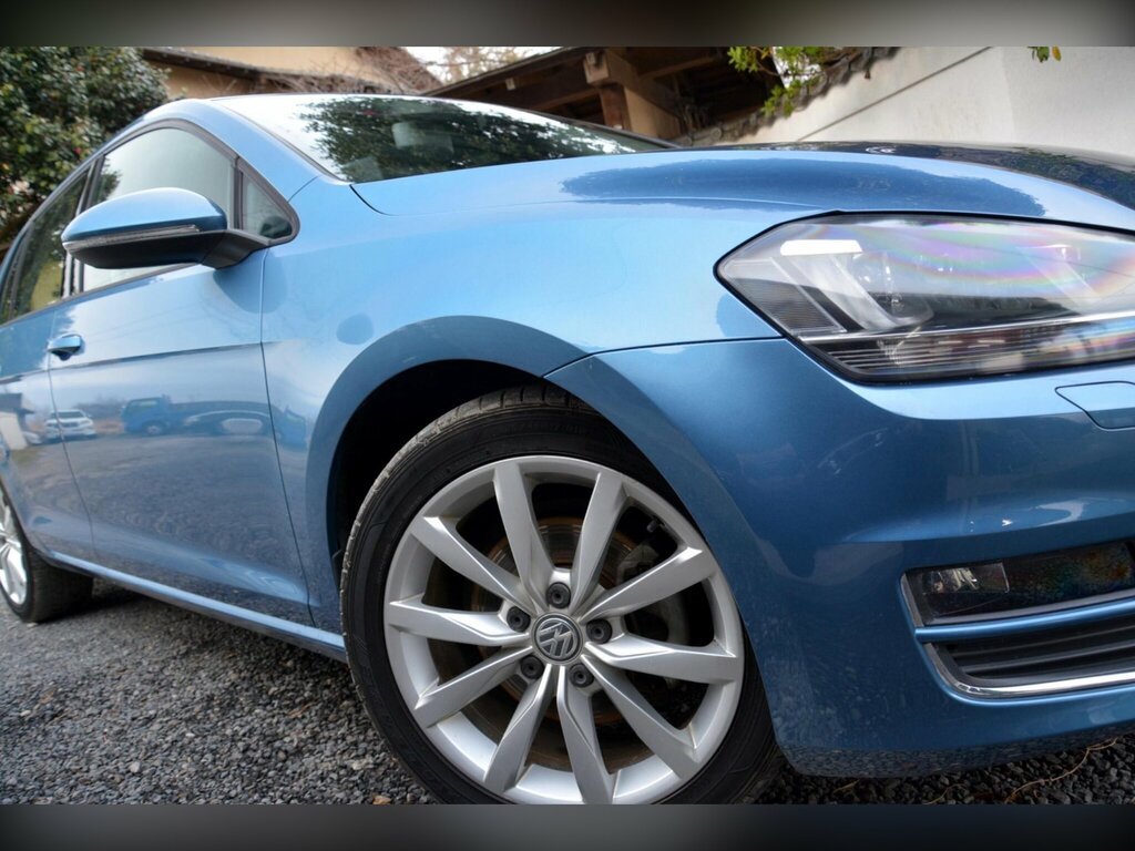 Volkswagen Golf 1.4 Tsi-hi Line -Leather-adaptive Cruise KE13ZLY Blue #3