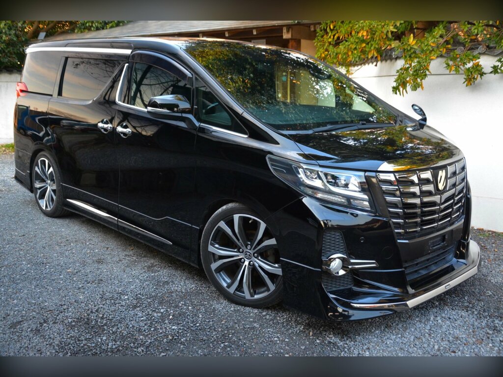 Toyota Alphard 2.5 A Black Pack-modellista-twin Sunroof Black #4