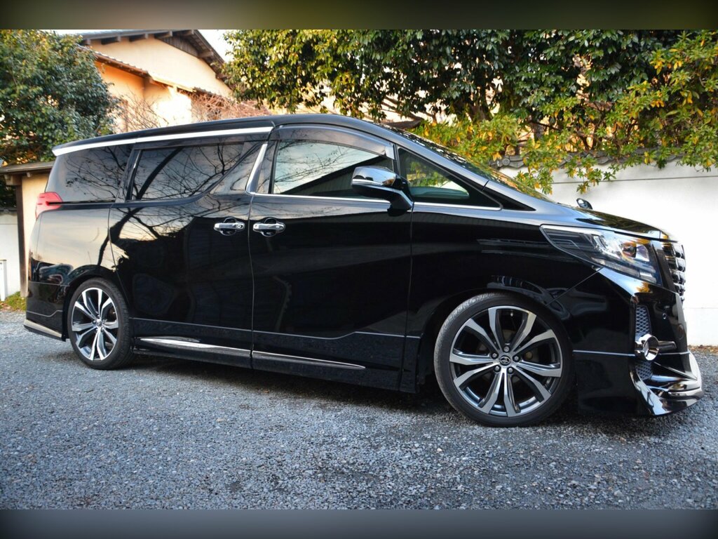 Toyota Alphard 2.5 A Black Pack-modellista-twin Sunroof Black #5