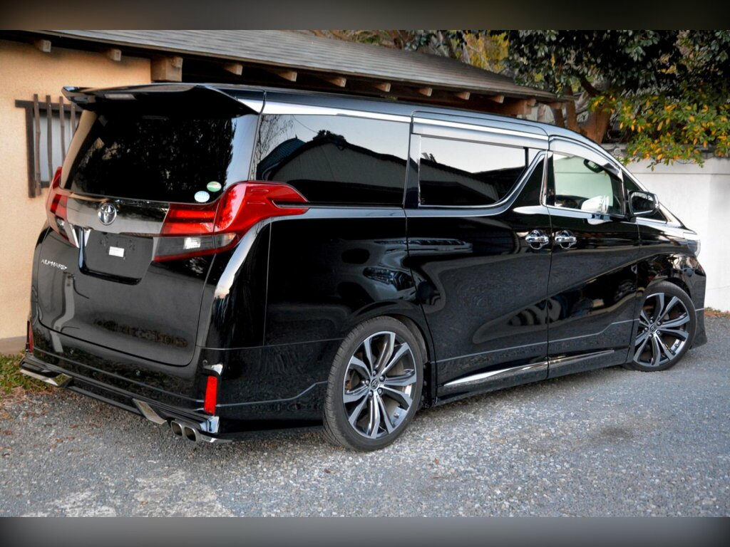 Toyota Alphard 2.5 S A Package Black Edition-modellista White #7