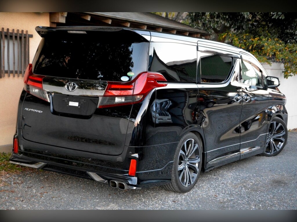 Toyota Alphard 2.5 A Black Pack-modellista-twin Sunroof Black #6