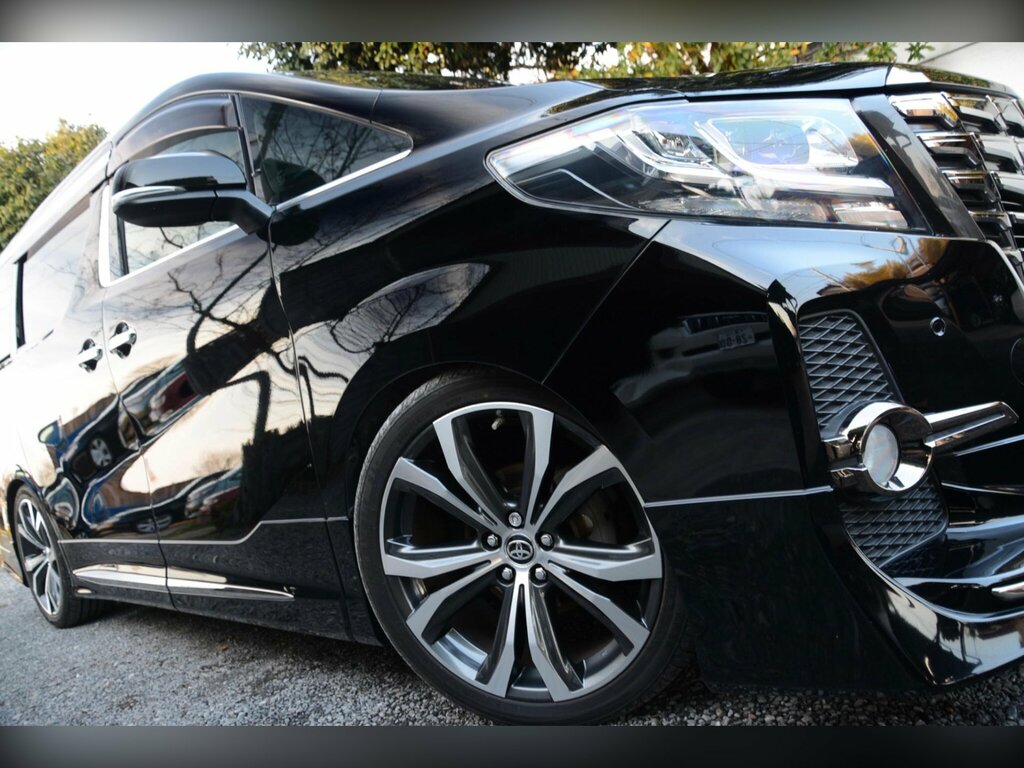 Toyota Alphard 2.5 A Black Pack-modellista-twin Sunroof Black #3
