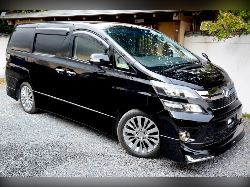 Toyota Vellfire 2.4 Golden Eye - Modellista Aero Styling Black #4