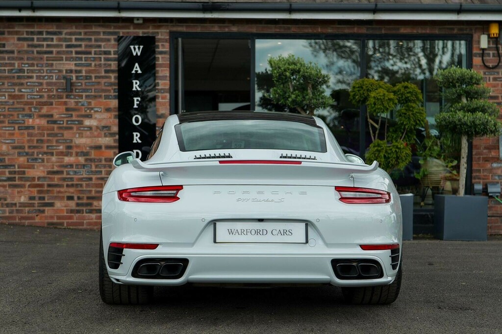 Porsche 911 991 Turbo Cabriolet S Pdk White #5