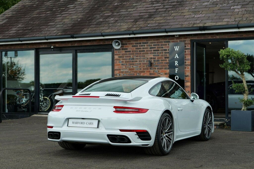 Porsche 911 991 Turbo Cabriolet S Pdk White #4