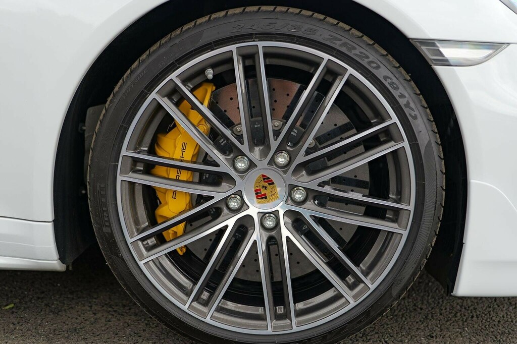 Porsche 911 991 Turbo Cabriolet S Pdk White #9