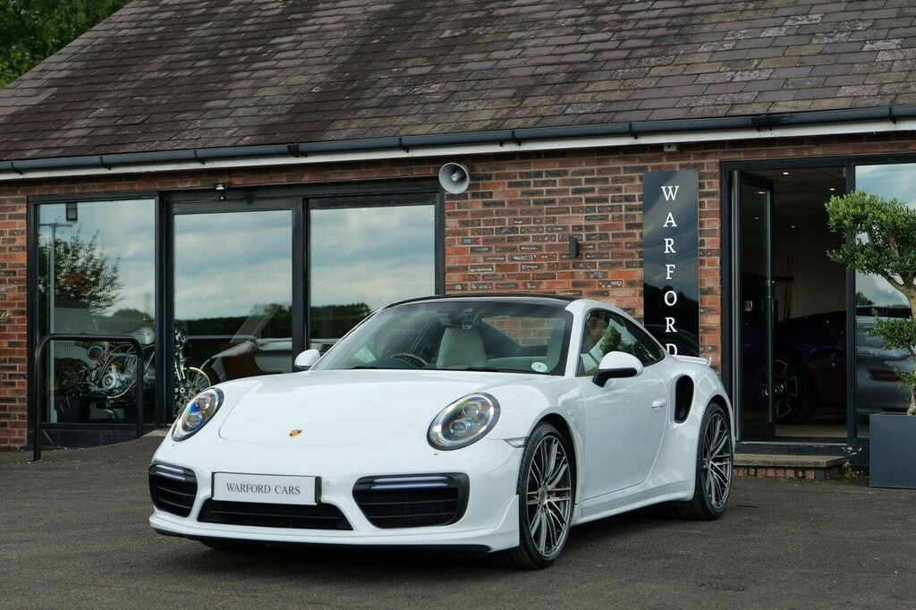 Porsche 911 991 Turbo Cabriolet S Pdk White #3