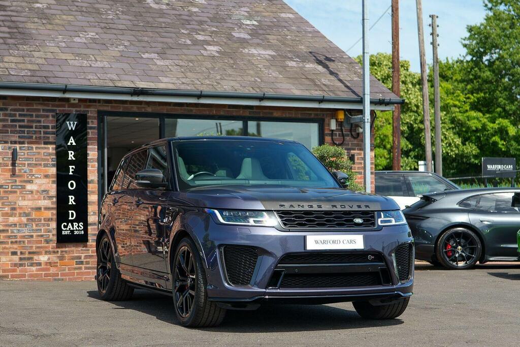Land Rover Range Rover Sport 5.0 P575 V8 Svr Carbon Edition 4Wd Euro 6 S Grey