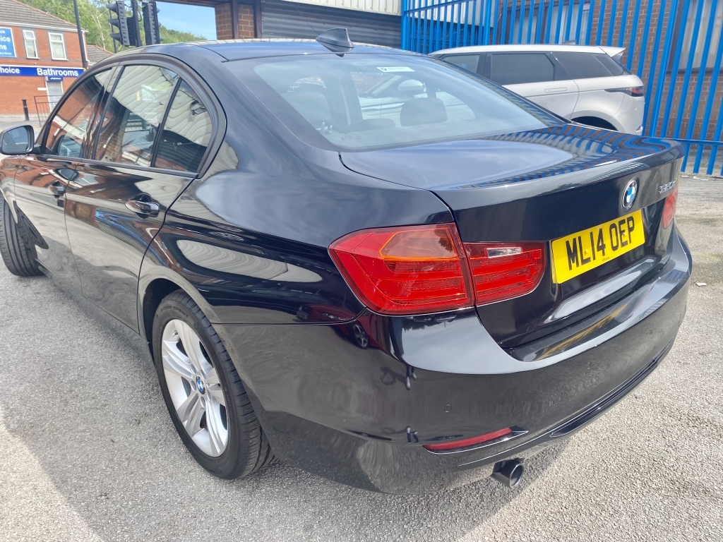 BMW 3 Series 2.0 320D Sport ML14OEP Black #5