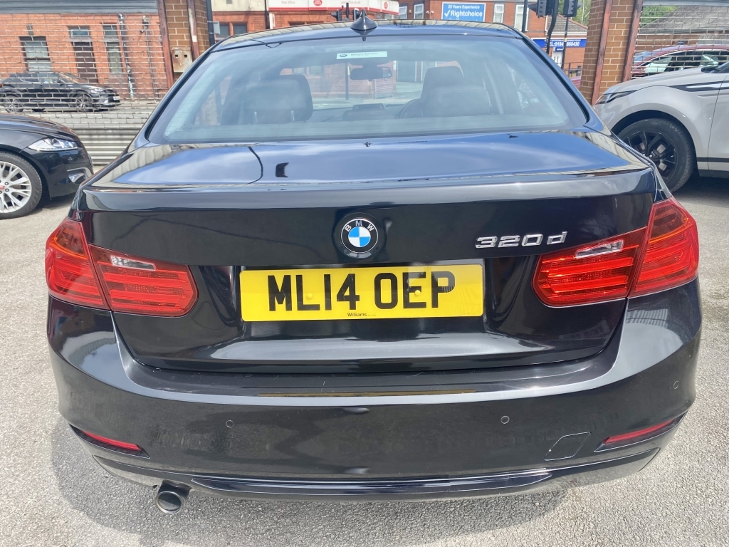 BMW 3 Series 2.0 320D Sport ML14OEP Black #6