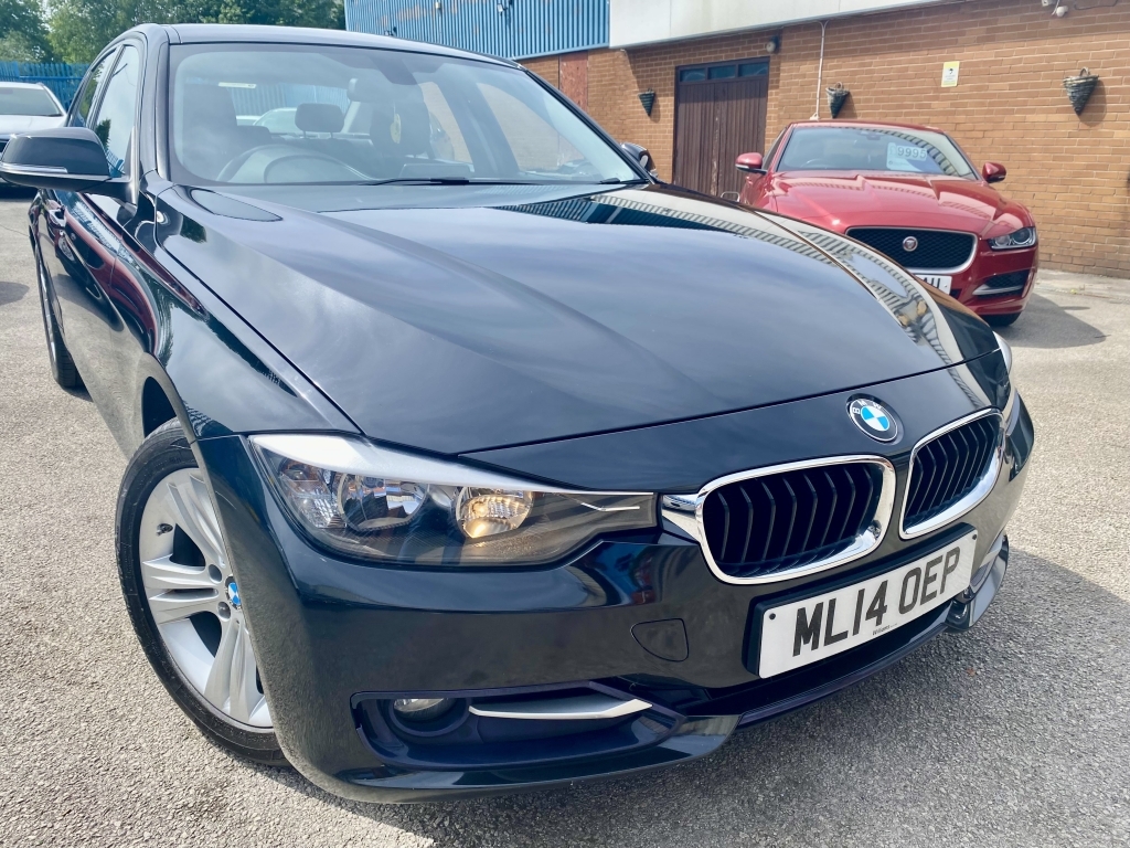 BMW 3 Series 2.0 320D Sport ML14OEP Black #2