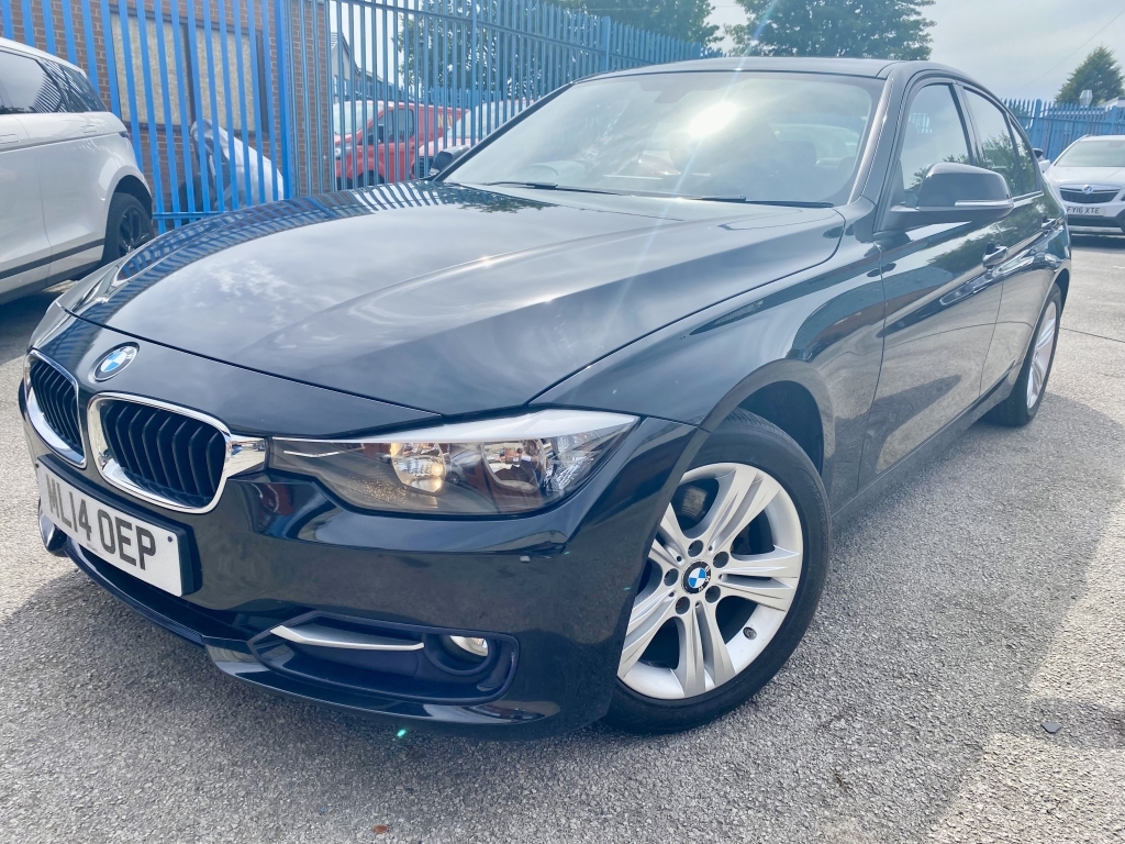 BMW 3 Series 2.0 320D Sport ML14OEP Black #4