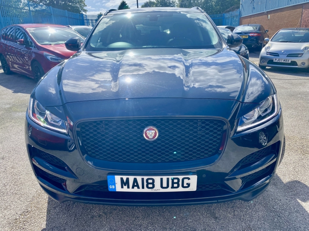 Jaguar F-Pace 2.0 Portfolio Awd Black #3