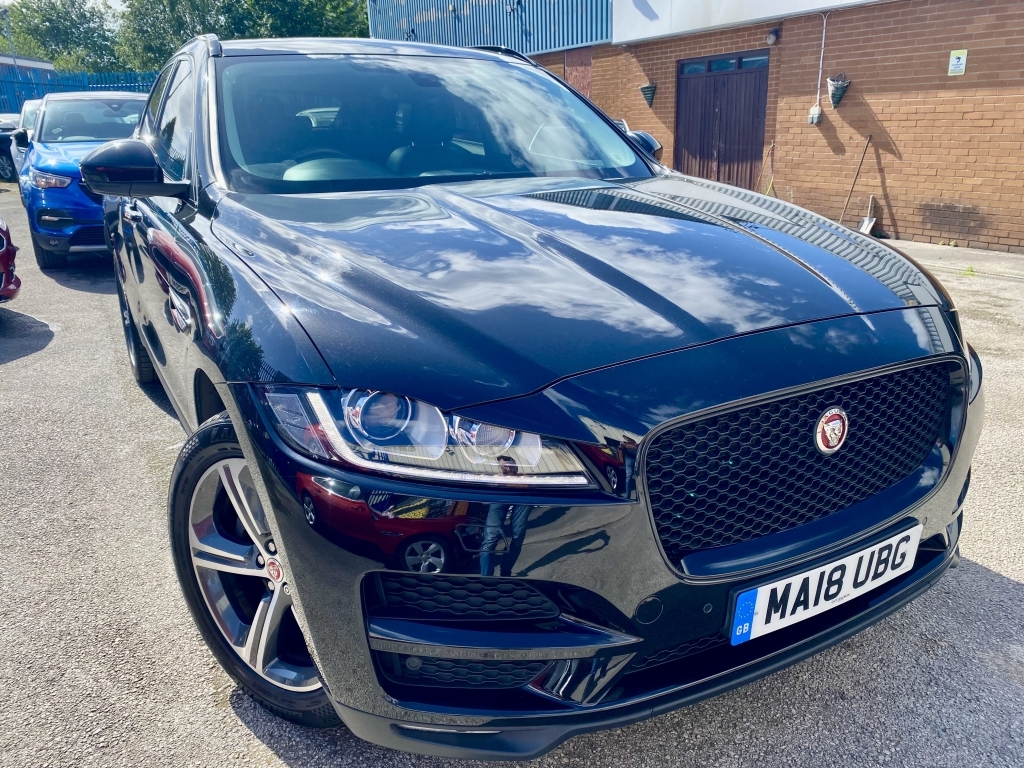 Jaguar F-Pace 2.0 Portfolio Awd Black #2