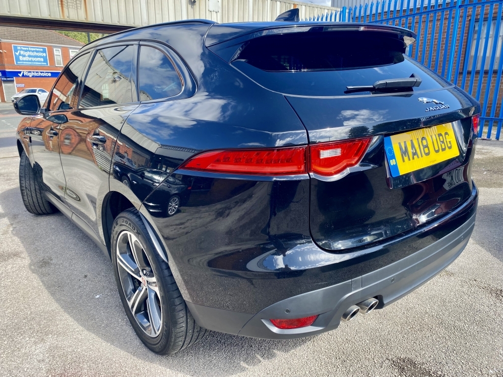 Jaguar F-Pace 2.0 Portfolio Awd Black #5