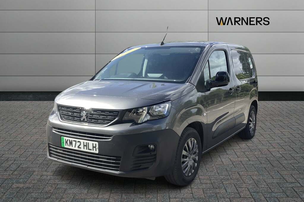 Peugeot E-Partner 800 100Kw 50Kwh Professional Prem Van Grey #4