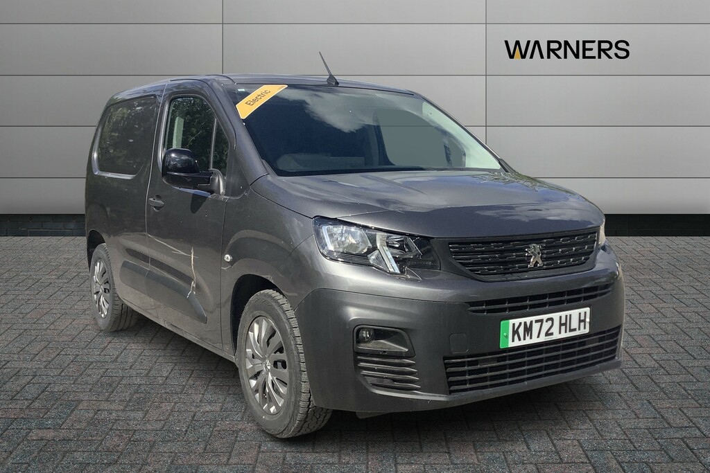 Peugeot E-Partner 800 100Kw 50Kwh Professional Prem Van Grey #2