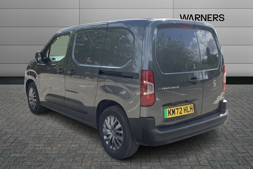 Peugeot E-Partner 800 100Kw 50Kwh Professional Prem Van Grey #6