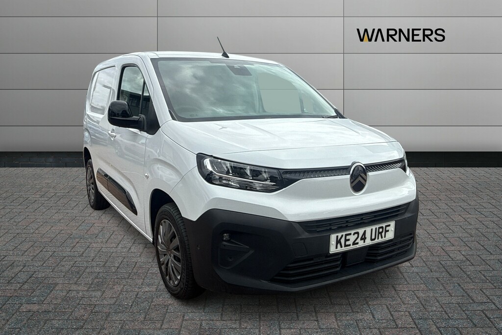 Citroen Berlingo 1.5 Bluehdi 100Ps Van Driver White