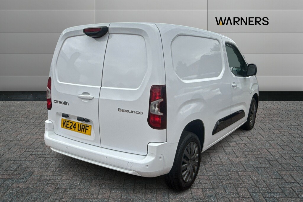 Citroen Berlingo 1.5 Bluehdi 100Ps Van Driver KE24URF White #4