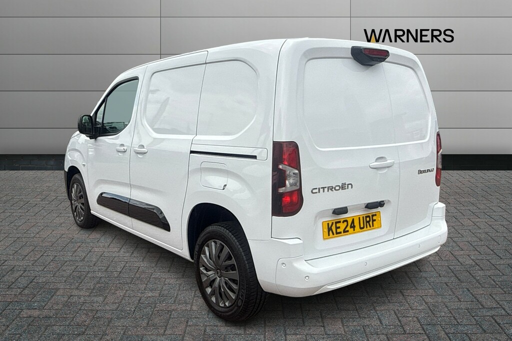Citroen Berlingo 1.5 Bluehdi 100Ps Van Driver KE24URF White #3