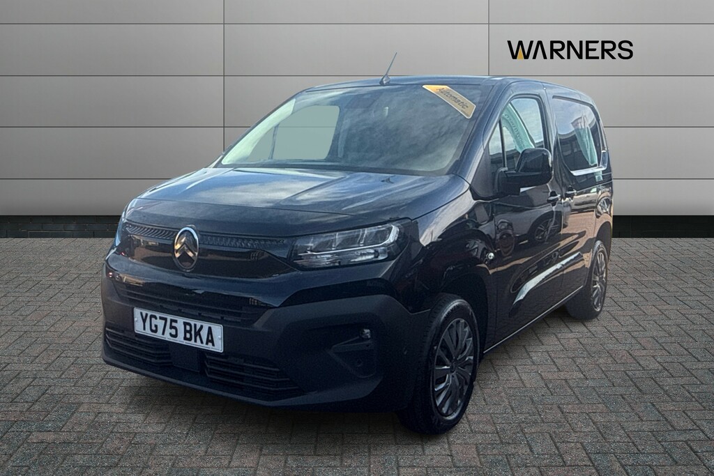 Citroen Berlingo 1.5 Bluehdi 130Ps Van Driver Eat8 YG75BKA Black #2