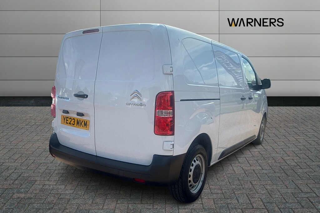 Citroen Dispatch 1000 1.5 Bluehdi 100 Van Enterprise Edition YE23MKM White #4