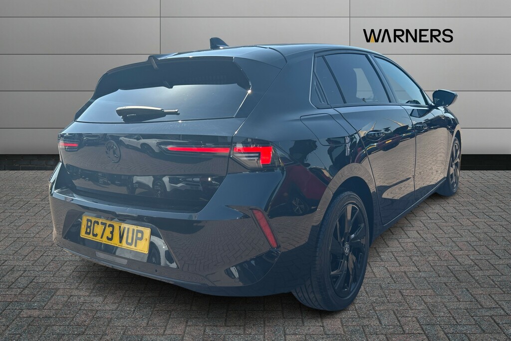 Vauxhall Astra 1.2 Turbo 130 Gs BC73VUP Black #4