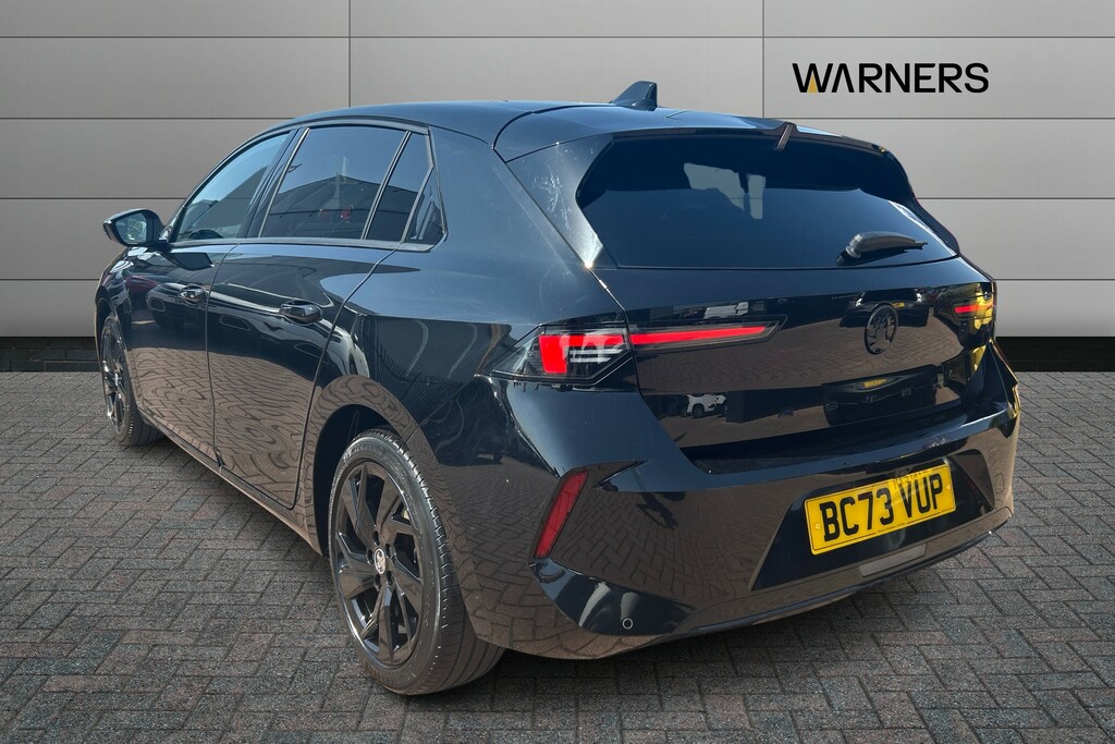 Vauxhall Astra 1.2 Turbo 130 Gs BC73VUP Black #3