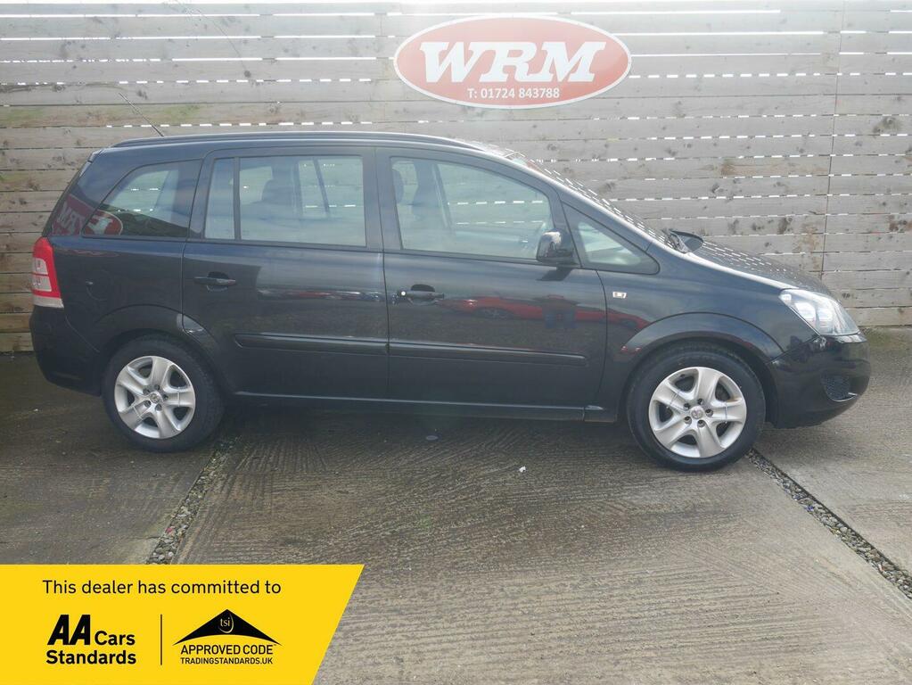 Vauxhall Zafira 1.6 16V Exclusiv Mpv Euro 5 115 Black