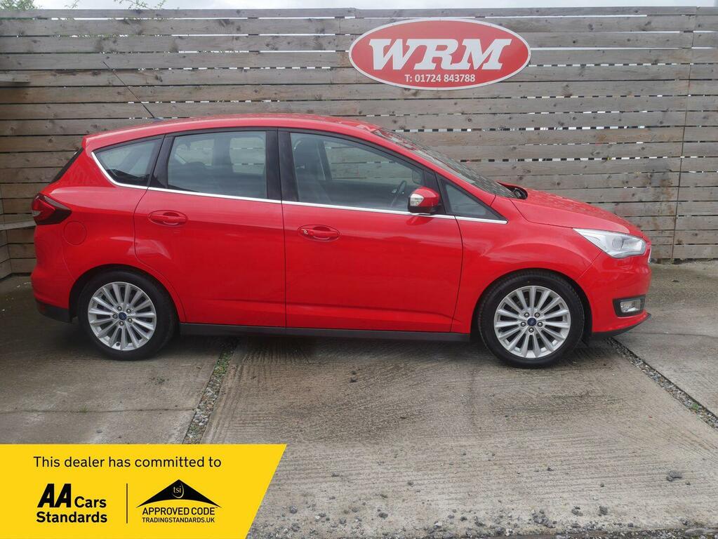 Ford C-Max 1.0T Ecoboost Titanium Mpv Euro Red
