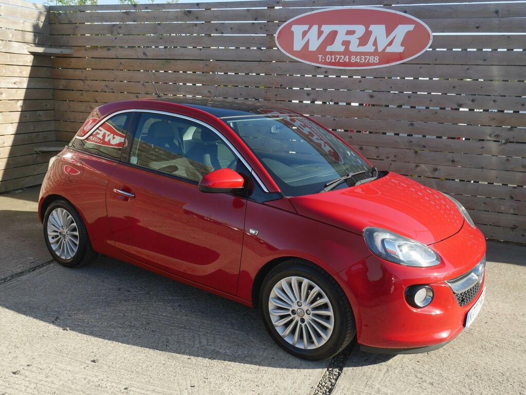 Vauxhall Adam 1.4 16V Glam Hatchback Euro 5 8 BW16JZL Red #2