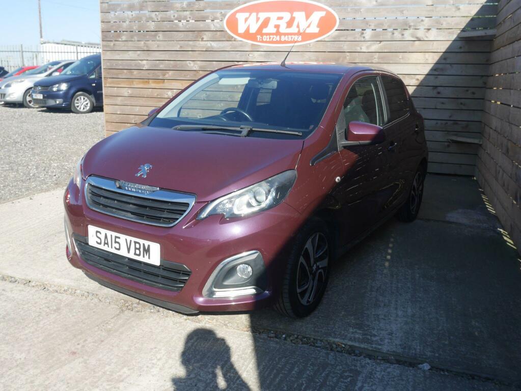 Peugeot 108 1.2 Vti Puretech Allure Hatchback Manua SA15VBM Purple #4