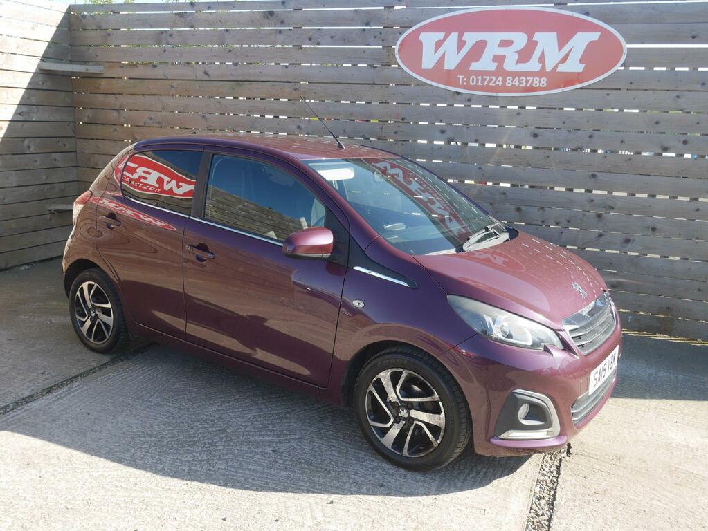 Peugeot 108 1.2 Vti Puretech Allure Hatchback Manua SA15VBM Purple #2