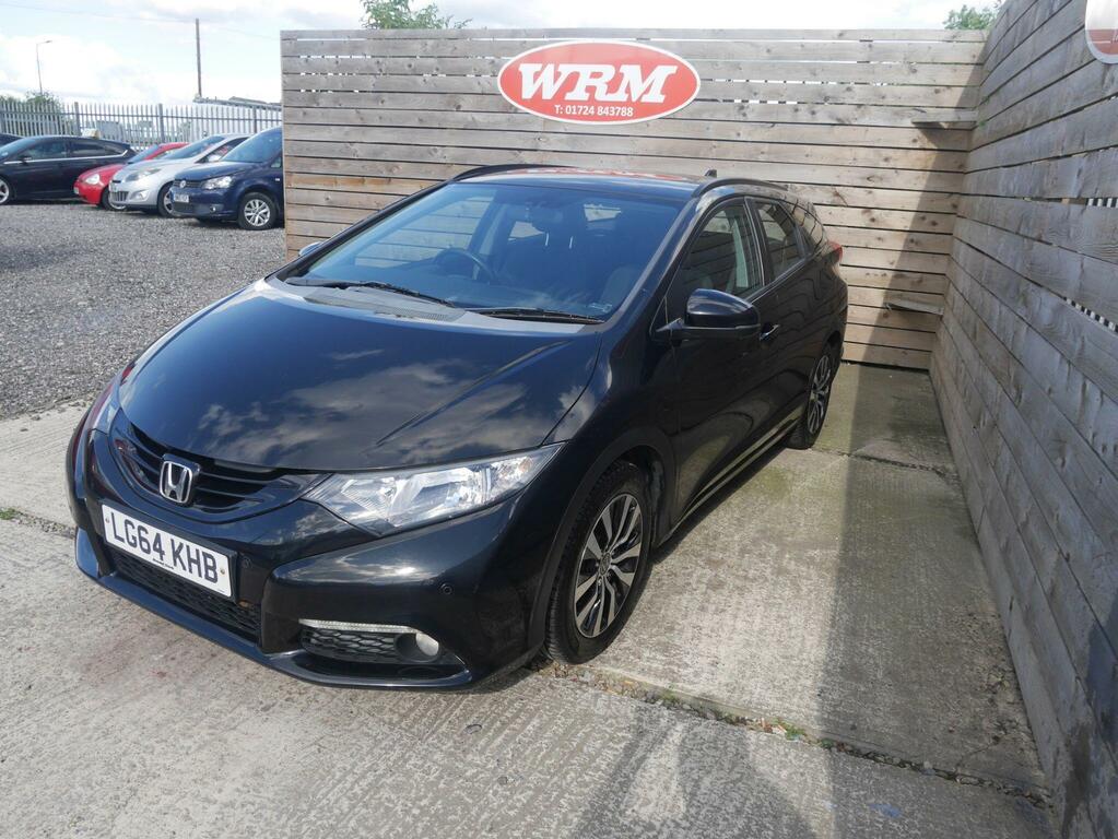 Honda Civic 1.6 I-dtec Se Plus Tourer Euro 5 LG64KHB Black #4