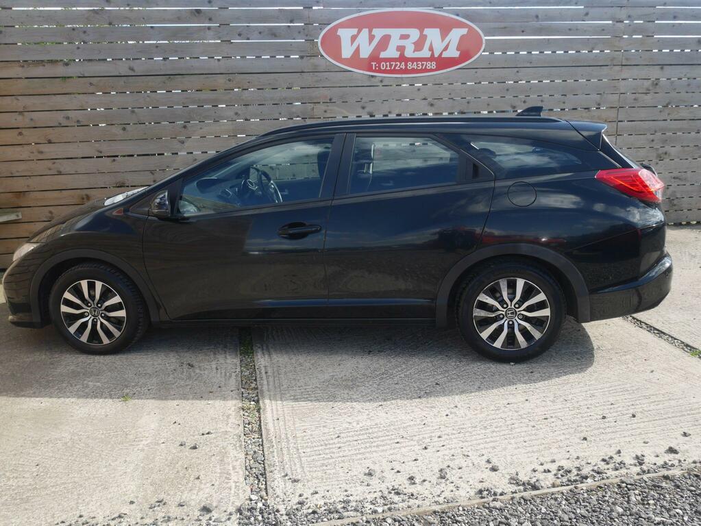 Honda Civic 1.6 I-dtec Se Plus Tourer Euro 5 LG64KHB Black #5