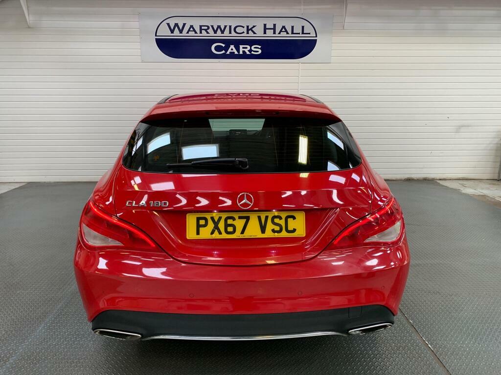 Mercedes-Benz CLA Class 1.6 Cla180 Sport Shooting Brake Euro 6 Ss PX67VSC Red #4