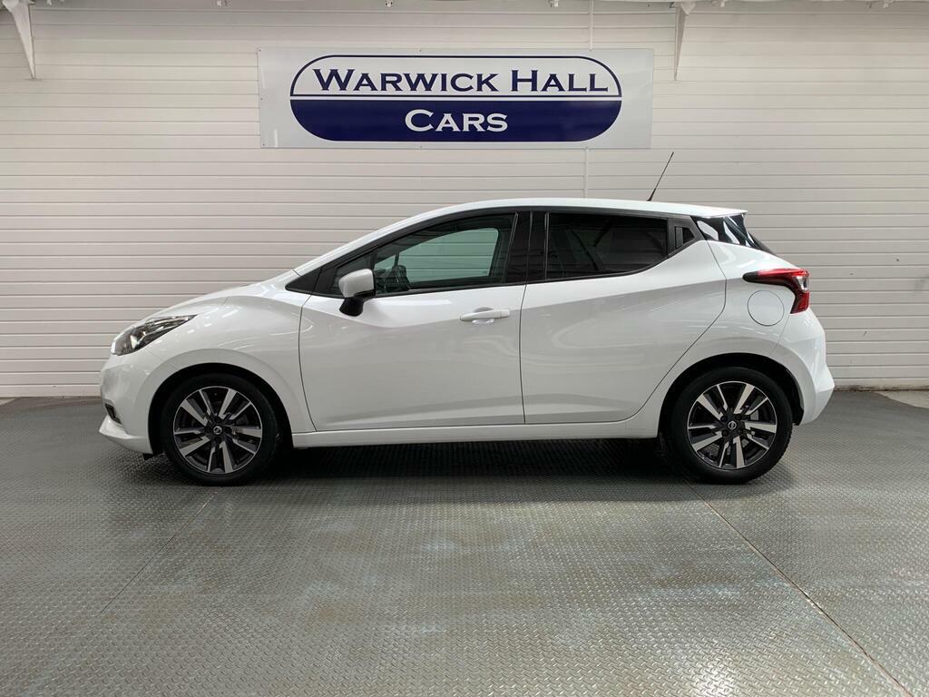 Nissan Micra 1.5 Dci N-connecta Euro 6 Ss MM18JFO White #2