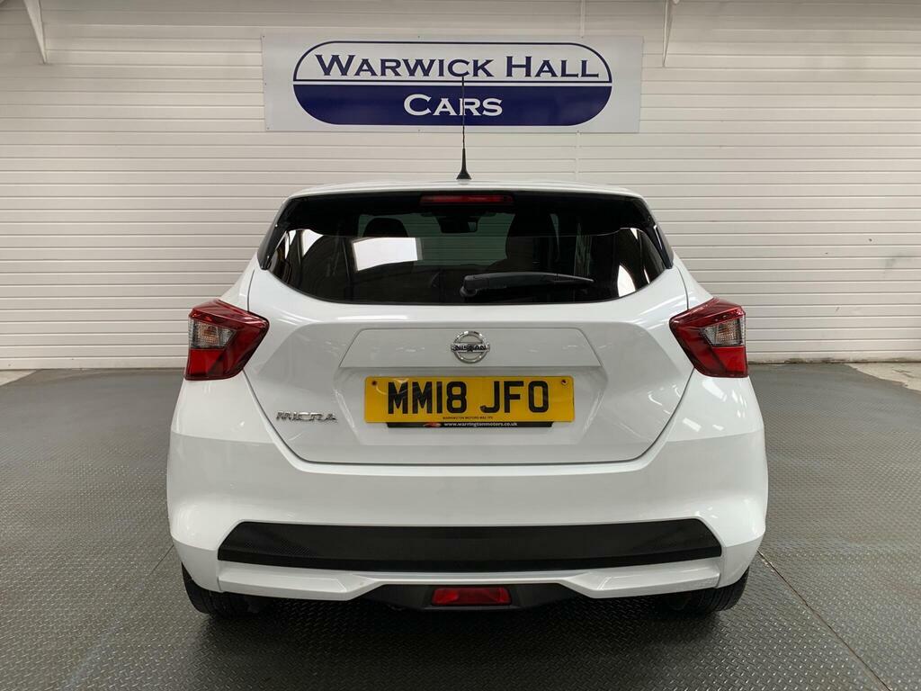 Nissan Micra 1.5 Dci N-connecta Euro 6 Ss MM18JFO White #4
