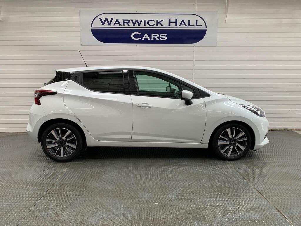 Nissan Micra 1.5 Dci N-connecta Euro 6 Ss MM18JFO White #3