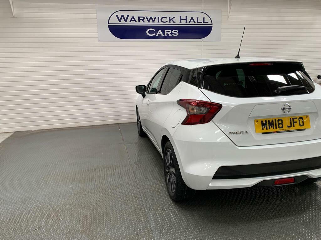 Nissan Micra 1.5 Dci N-connecta Euro 6 Ss MM18JFO White #5