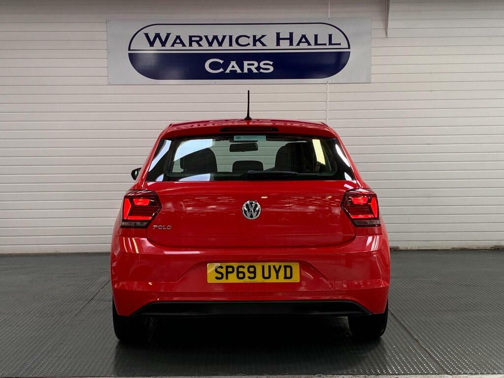 Volkswagen Polo 1.6 Tdi Se Euro 6 Ss SP69UYD Red #4