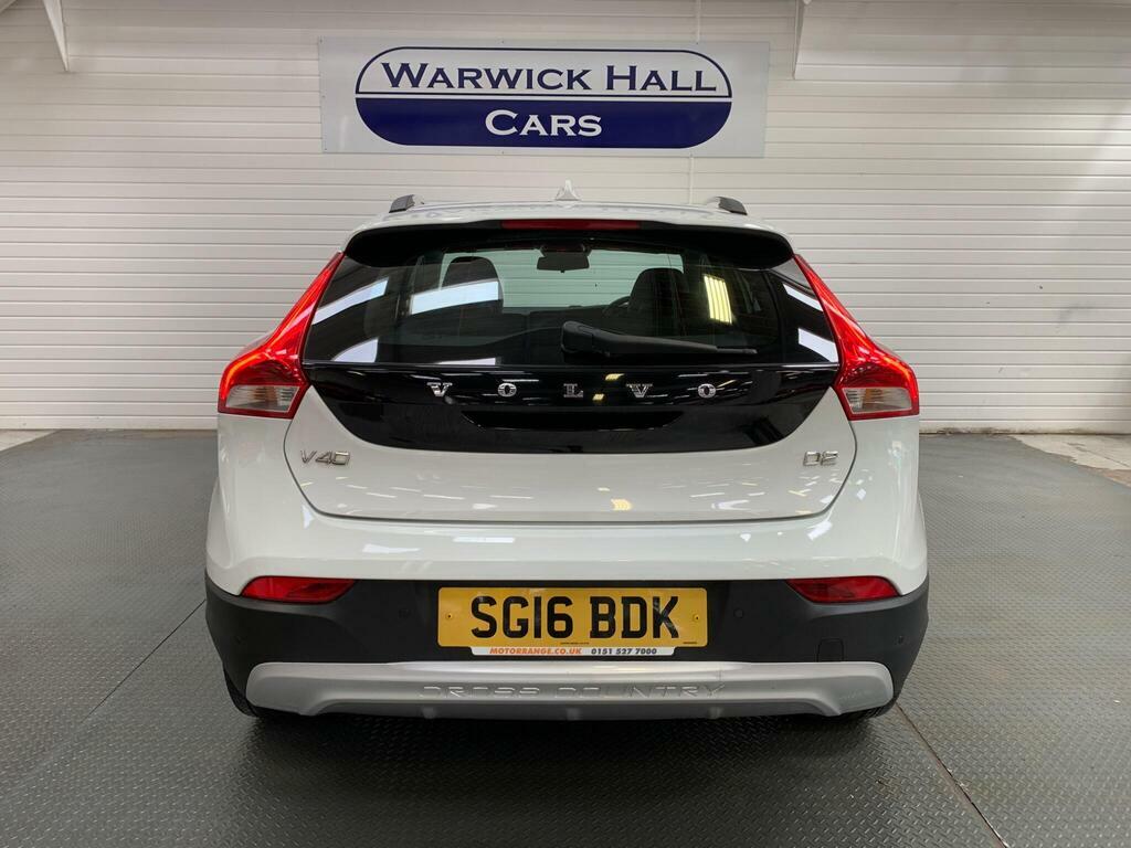 Volvo V40 Cross Country 2.0 D2 Lux Euro 6 Ss White #6