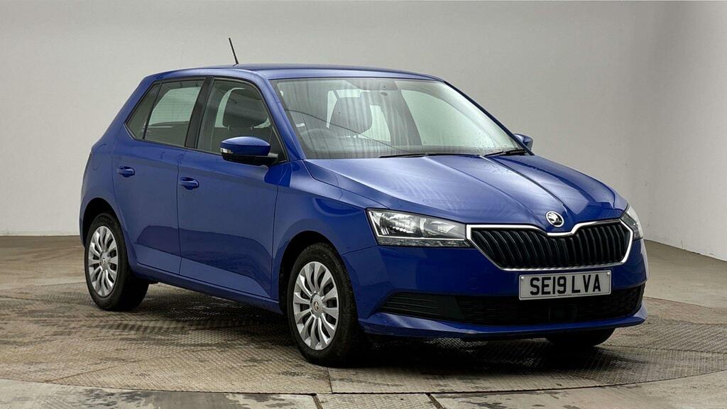 Skoda Fabia S White #1