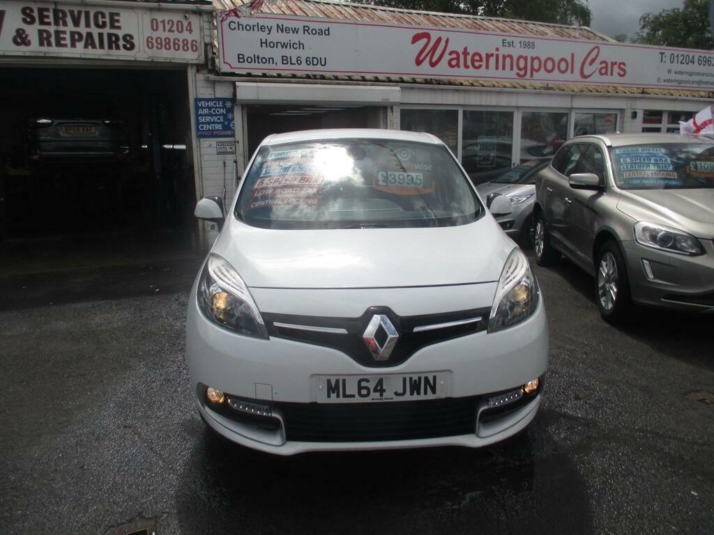 Renault Scenic 1.5 Dci Energy Dynamique Tomtom Euro 5 S S ML64JWN White #4