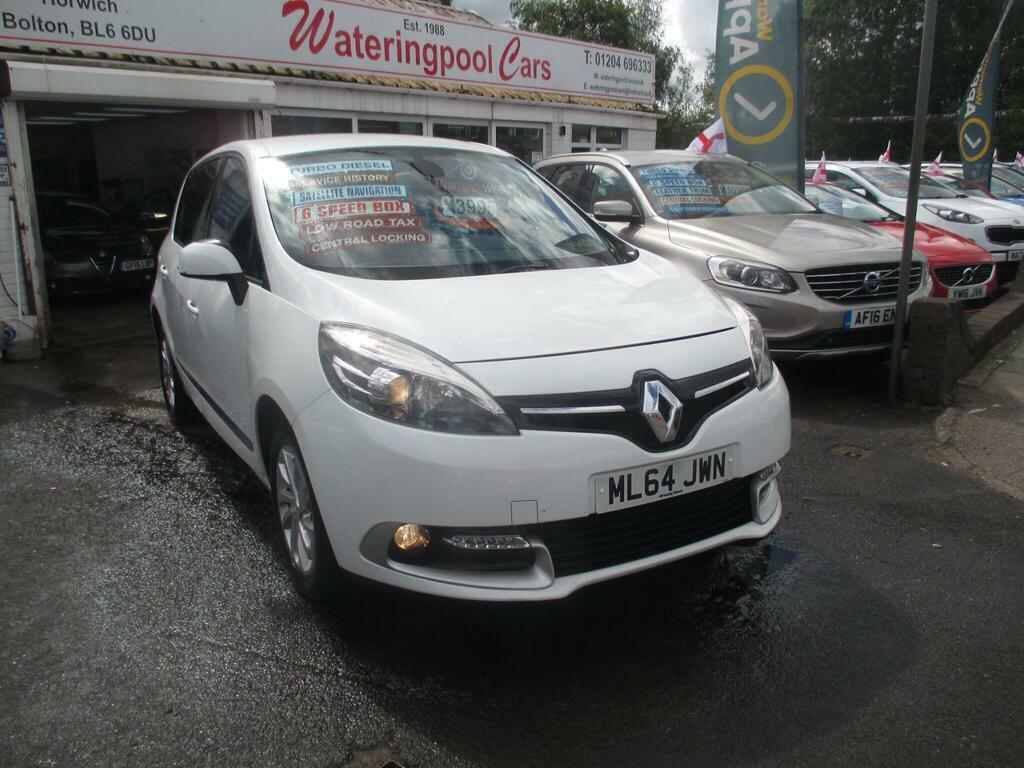 Renault Scenic 1.5 Dci Energy Dynamique Tomtom Euro 5 S S ML64JWN White #2