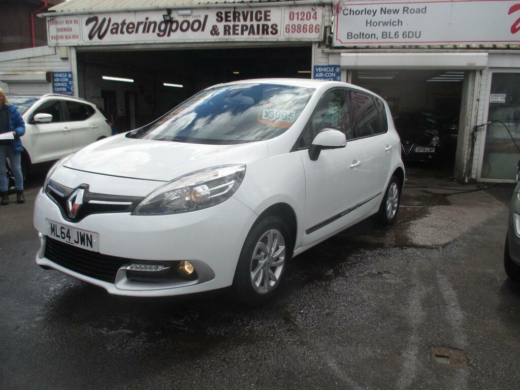 Renault Scenic 1.5 Dci Energy Dynamique Tomtom Euro 5 S S ML64JWN White #6